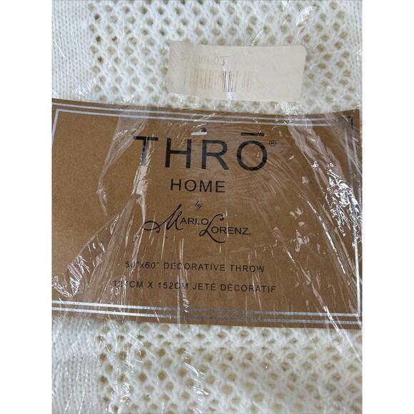 THRO by Marlo Lorenz Cream Knit 60x50 - Picture 3 of 9